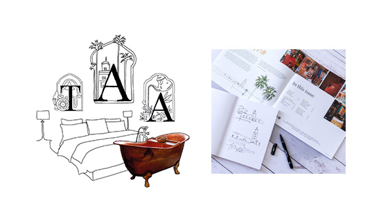 El Fenn magazine design and illustration