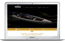 Enigma Powerboats website example